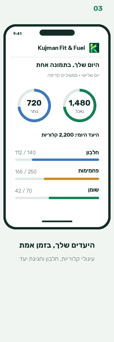 יעדים יומיים